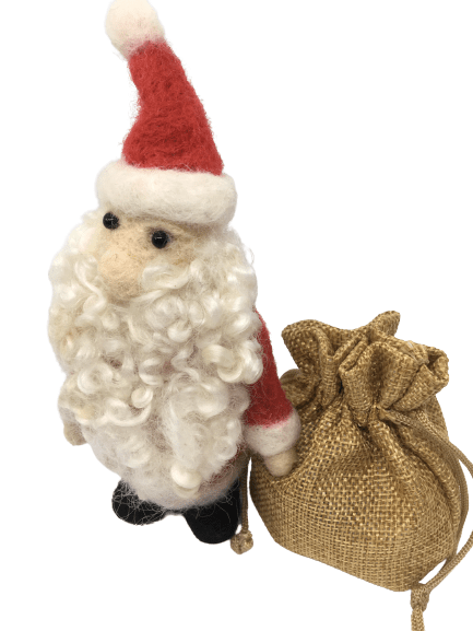Father Christmas with sack