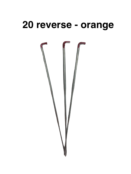 Reverse needles