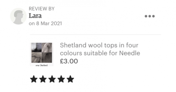 Shetland wool review 6
