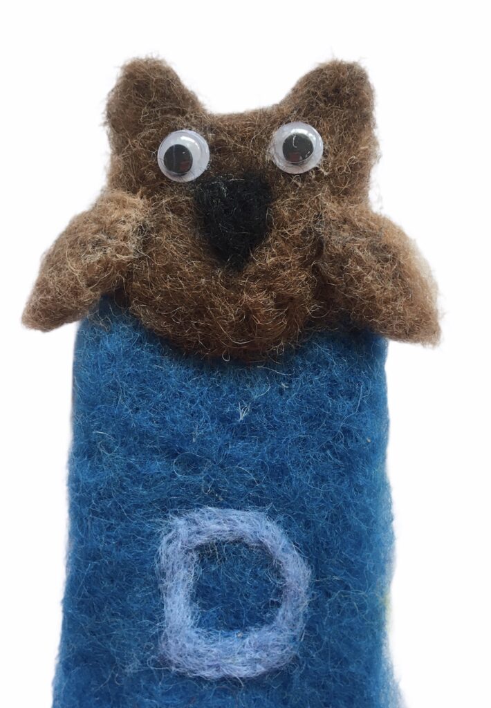 Owl bookmark